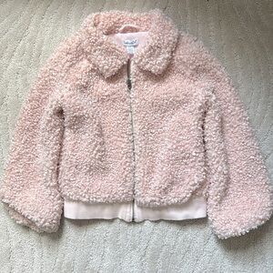 Girls Splendid Sherpa Teddy Coat Curly Fur size 5 - 6